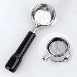 Bundløst portafilter 4Barista 58 mm – La Marzocco (sort håndtag)