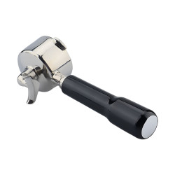 Portafilter med dobbelt udløb 4Barista 51 mm – De’Longhi Dedica (sort håndtag)