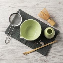 Matcha set 4Barista (light green) – et sæt af keramik til tilberedning af matcha-te 