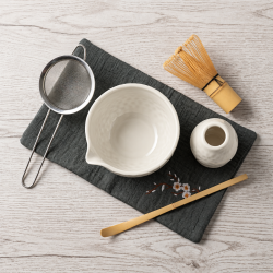 Matcha set 4Barista (white) – et sæt af keramik til tilberedning af matcha-te 