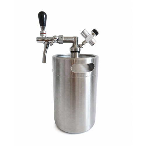 Anmeldelser Nitro Cold Brew 5L minitønde i rustfrit stål 4Barista Anmeldelser Nitro Cold Brew 5L minitønde i rustfrit stål 4Barista