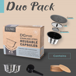 2x Genanvendelig kapsel SEALPOD til Dolce Gusto ®