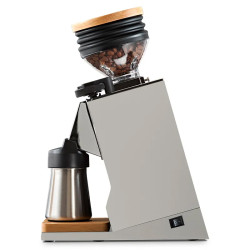 Eureka Mignon Single dose PRO White & Oak | Automatisk kaffekværn