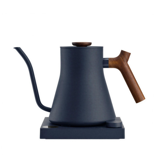 Fellow Stagg EKG PRO stone blue + walnut | Elkedel Gooseneck