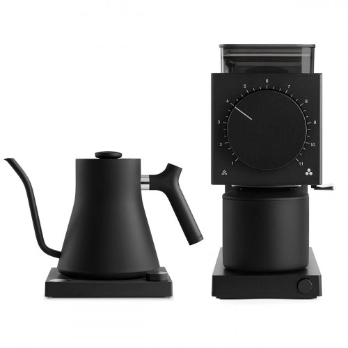 Fellow Ode + Stagg EKG black | Elektrisk kaffekværn + Gooseneck kedel