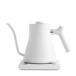 Fellow Ode + Stagg EKG hvid | Elektrisk kaffekværn + Gooseneck kedel