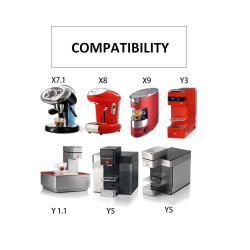 Genanvendelig ECO-kapsel til Illy® X7.1 X8, X9, Y1.1, Y5, Y3A