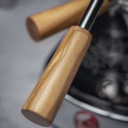 La Pavoni wood handles kit (Legno olivo) – sæt af håndtag