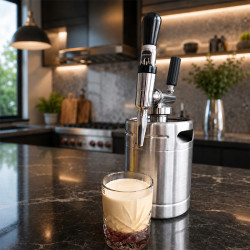 Nitro Cold Brew 2L rustfrit stål Mini tønde 4Barista