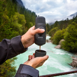 Wacaco NanoPresso (sort) + beskyttelsestaske - Brugt