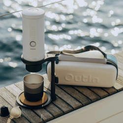 OutIn Nano 2 (Pearl white) - rejsekaffemaskine
