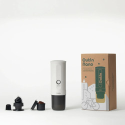 OutIn Nano 2 (Pearl white) - rejsekaffemaskine