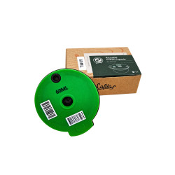 2 stk. genopfyldelige kapsler til Tassimo – 60 ml + 180 ml