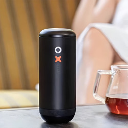 Timemore × Nuttii OX Lite – bærbar elektrisk kaffekværn (sort)