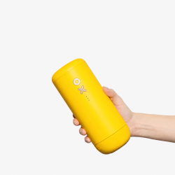 Timemore × Nuttii OX Lite – bærbar elektrisk kaffekværn (gul)