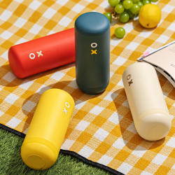 Timemore × Nuttii OX Lite – bærbar elektrisk kaffekværn (gul)