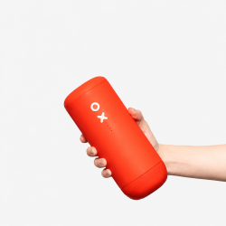 Timemore × Nuttii OX Lite – bærbar elektrisk kaffekværn (orange)