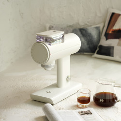 Timemore Sculptor 078 - elektrisk kaffekværn (hvid)