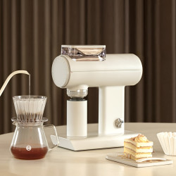 Timemore Sculptor 078 - elektrisk kaffekværn (hvid)