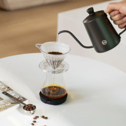 Timemore Black Mirror DOT (black) – en kompakt barista vægt med bluetooth