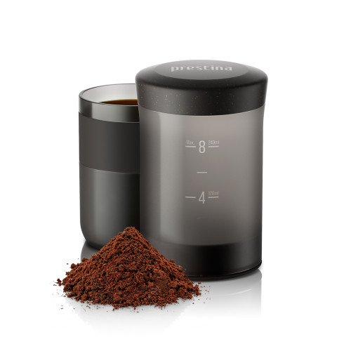 Wacaco Prestina (coal black) – en bærbar kaffebrygger