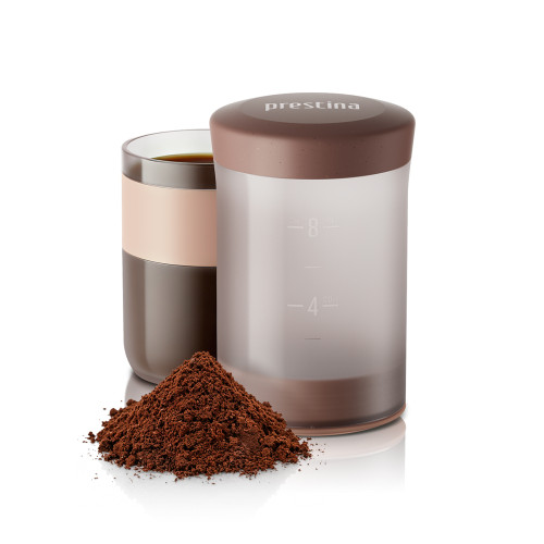 Wacaco Prestina (clay pink) – en bærbar kaffebrygger