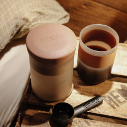 Wacaco Prestina (clay pink) – en bærbar kaffebrygger