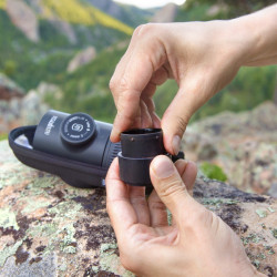 Wacaco NanoPresso (sort) + beskyttelsestaske - Brugt