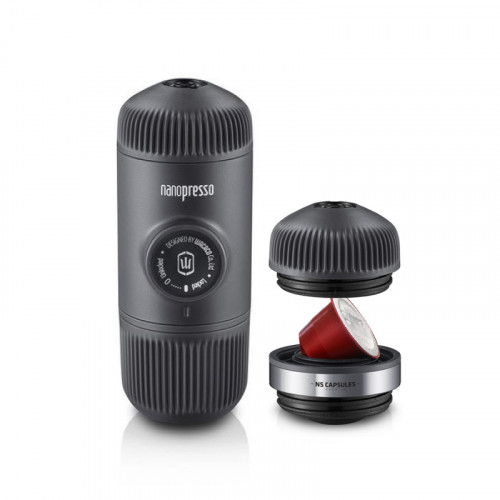 Wacaco NanoPresso (sort) + Nespresso adapter - Brugt Wacaco NanoPresso (sort) + Nespresso adapter - Brugt
